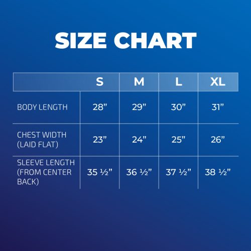 CrewNeckSizeChart